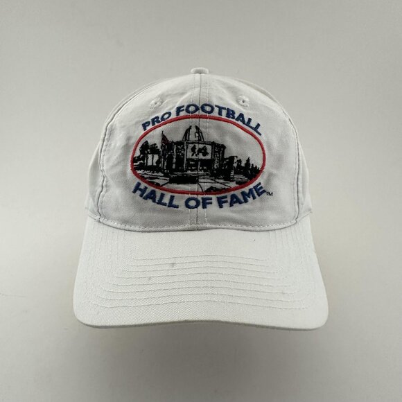 Vintage Pro Football Hall Of Fame Dad Hat NFL 7 Logo Embroidered Snapback Cap - Picture 1 of 12
